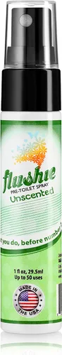 Miniatura 7 de Flushie Pre-Toilet Sprays para artículos de tocador de tamaño de viaje, espray de baño para excremento para inodoro desodorante esencial de viaje