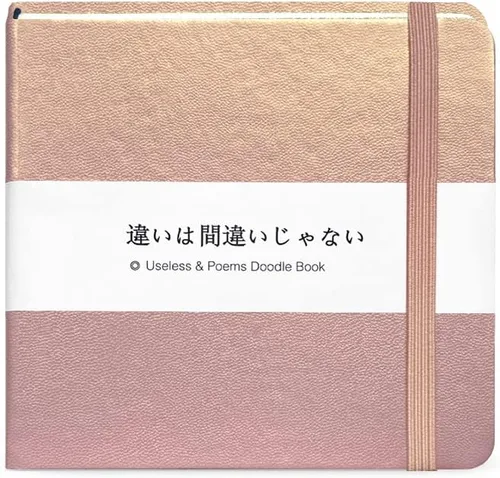 Mifuner Cuadernos Mini de 5x5, 80gsm, Páginas en Blanco, Cuadernos de Bocetos, Diario de Viajes, Cuaderno de Bolsillo, Tapa Dura, Cuaderno de A-PU