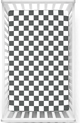 Miniatura 12 de Sábanas bajeras ajustables con temática de vaca, sábanas portátiles para minicuna de material ultra suave, sábana para colchón de cuna o sábana