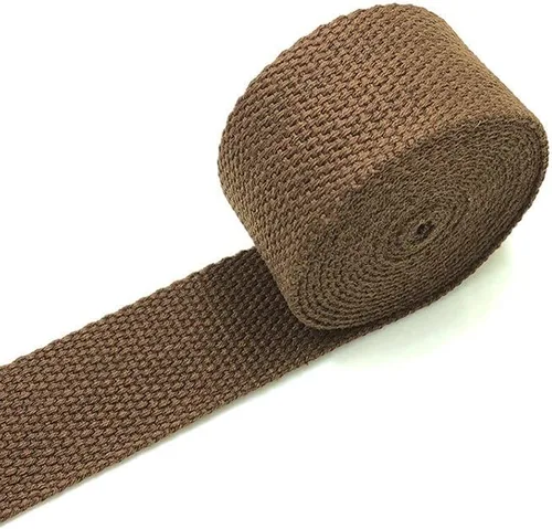 Miniatura 20 de Correa de cincha Cinta de lona de 6.6 ft Y 1.260 in para Bolso, Cincha de algodón y poliéster, accesorio para cinturón de Costura, correa de algodón