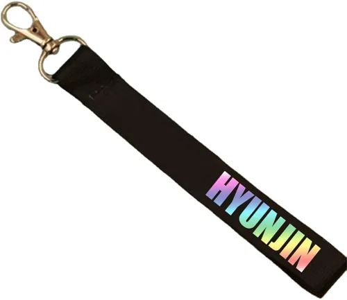 KPOP Stray - Llavero de cuerda para teléfono para niños, diseño de Woojin Felix Jisung Han Cahngbin Bangchan