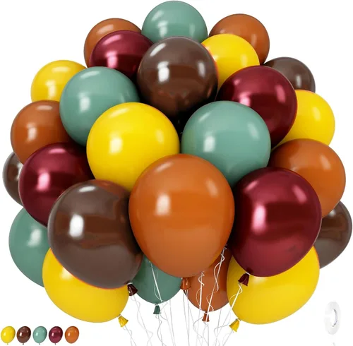Miniatura 31 de Globos de látex de confeti azul turquesa, azul claro, menta, verde, plateado y blanco, juego de globos de látex de confeti, azul aguamarina, blanco