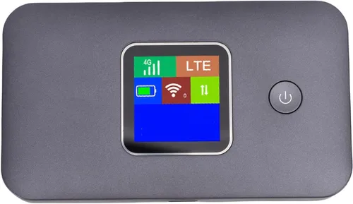 4G LTE Mobile WiFi Hotspot Enrutador portátil con ranura para tarjeta SIM 300Mbps 2.4G 5.8G Pantalla LCD de doble banda para viajes Camping Negocios