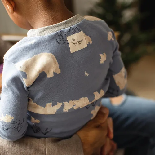 Miniatura 104 de Burt's Bees Baby - Pijama de una pieza para bebé, mameluco para dormir y jugar, algodón 100% orgánico, cremallera frontal