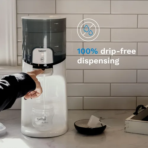 Miniatura 6 de Baby Brezza Calentador instantáneo de biberones – Calentador de agua rápido que dispensa al instante 24/7 en 3 temperaturas, blanco (Paquete de 2)
