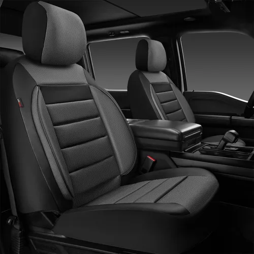 Miniatura 13 de CAR PASS Fundas de Asiento de Cuero Juego Completo Universal Resistente al Agua Soporte Trasero de Espuma 3D, Comodidad de Lujo Automotriz 5 Fundas