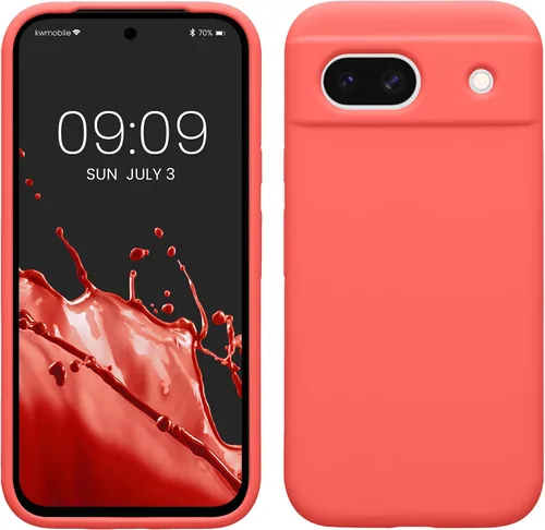 Miniatura 71 de kwmobile Funda Compatible con Google Pixel 6 Pro - Funda de Teléfono de Silicona TPU con Acabado Suave - Azul Caribe