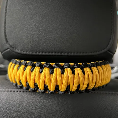 Miniatura 10 de Asas de agarre para reposacabezas de paracaídas para Jeep Wrangler TJ JK JL Land Cruiser FJ Suzuki - 2 piezas negro