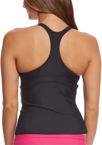 Miniatura 3 de AdoreShe Traje de baño de espalda cruzada para mujer, color negro
