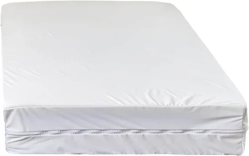 Miniatura 4 de Funda protectora con cremallera para colchón individual XL para cama extra larga de universidad, se ajusta a colchones de 9-12 pulgadas de 9-12
