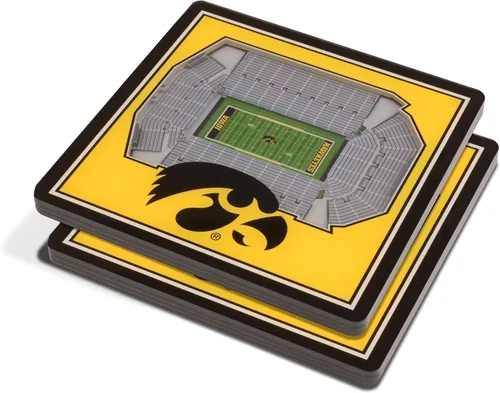 Miniatura 46 de YouTheFan NCAA - Posavasos con vista de estadio en 3D