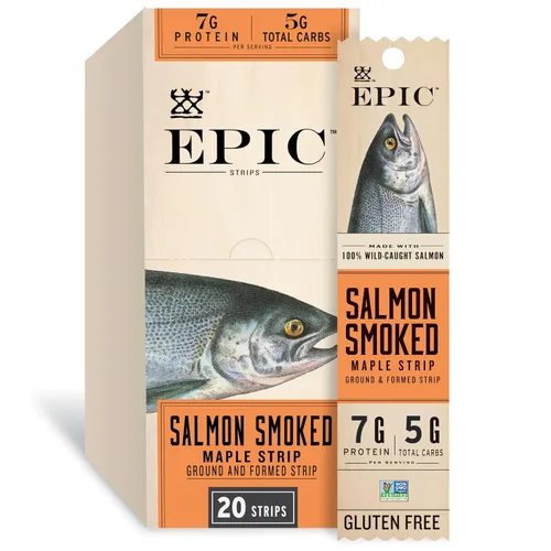 Miniatura 7 de EPIC Tira de pollo, sriracha, apto para dietas cetogénicas, sin gluten, aperitivos proteicos, 0.8 onzas