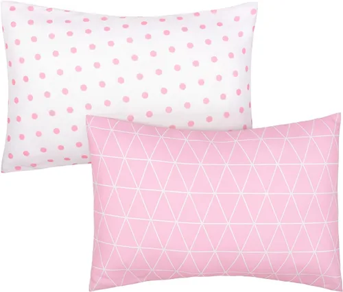 Miniatura 24 de Fundas de almohada para niños pequeños, paquete de 2 fundas de almohada que se adaptan a almohadas de 13 x 18 o 12 x 16 pulgadas, funda de almohada