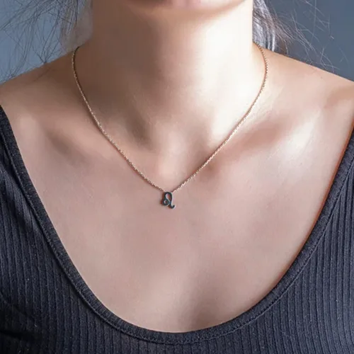Miniatura 6 de Juego de 2 collares del zodiaco – Collar con colgante de 12 constelaciones, collar con signo del zodiaco para mujer, cumpleaños y astrología