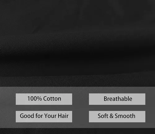 Miniatura 2 de Fundas de almohada suaves 100% algodón con cremallera, fundas de almohada acogedoras y ligeras, protector de almohada de fácil cuidado, juego de 2