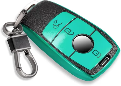Miniatura 48 de Funda para llavero Jeep con llavero trenzado de diamante de lujo, funda suave mejorada para Wrangler Rubicon Gladiator JL JLU JT Sahara JLU Flip