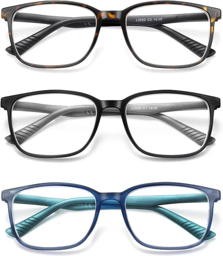 Miniatura 3 de Reading Glasses for Men,Blue Light Blocking Readers for men with Comfort Spring Hinge