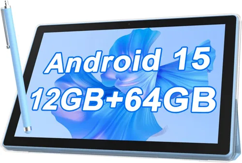 Miniatura 10 de ATOZEE Tableta Android de 10 Pulgadas con Estuche Protector para Tabletas y Lápiz Táctil Android 15 Tablets 5G WiFi-6 Pantalla IPS Full HD de 1280 *