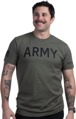 Miniatura 2 de Camiseta estilo Army PT Camiseta de entrenamiento físico militar de infantería de los Estados Unidos