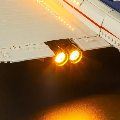 Miniatura 7 de Kit de iluminación Briksmax para Concorde – Compatible con Lego 10318 – No incluye juego de Lego