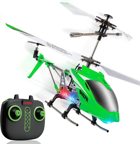 Miniatura 16 de SYMA S107H-E Helicóptero RC para niños de 8-12 años y principiantes, helicóptero de control remoto con retención de altitud, 2 modos de velocidad