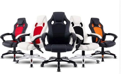 Miniatura 7 de YYDS Silla reclinable para juegos, silla giratoria de elevación ergonómica ejecutiva con ancla de elevación giratoria, silla de deportes deportivos