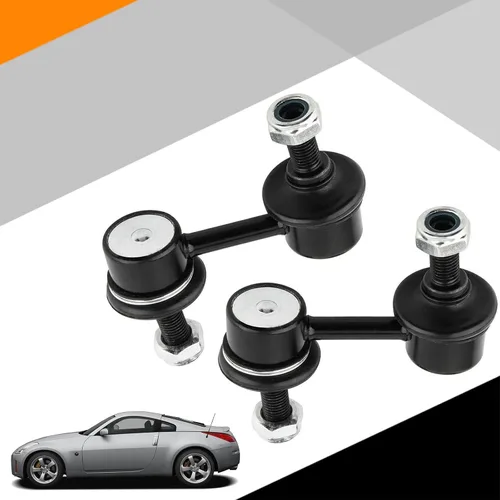 Miniatura 10 de 2 piezas eslabones de barra estabilizadora delantera compatibles con Dodge Ram 1500 4WD 06-10, Ram 1500 4WD 11-17 K80894 5170290AB 5170290AC