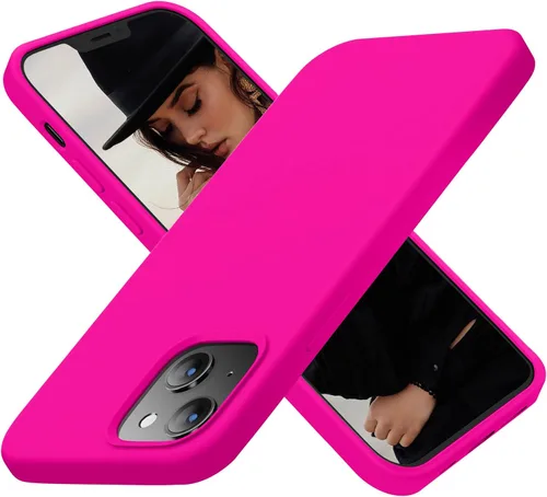 Miniatura 24 de Cordking Funda diseñada para iPhone 13, diseñada para iPhone 14, funda ultradelgada de silicona, funda protectora a prueba de golpes