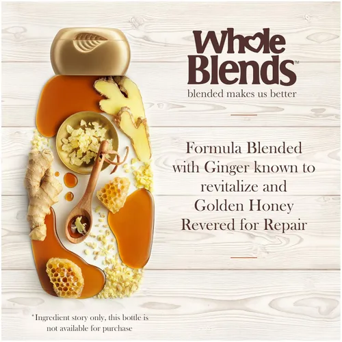 Miniatura 5 de Garnier Hair Care Whole Blends - Acondicionador fortalecedor de recuperación de jengibre, 12.5 onzas líquidas