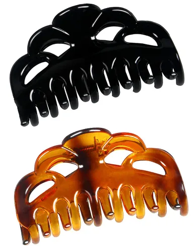 Miniatura 10 de Pinzas para cabello grandes de plástico, para mujeres con cabello grueso