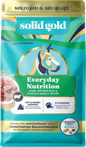 Miniatura 18 de Solid Gold Bison Alimento seco para perros grandes – Alto en proteína, croquetas de grano entero con bisonte real, arroz integral y Omega 3