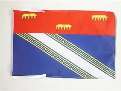 Miniatura 1052 de Bandera de México AZ FLAG, 45.7 x 30.5 cm, con cordones - Pequeñas banderas mexicanas de 30 x 45 cm - Bandera de 45.7 x 30.5 cm