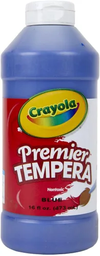Miniatura 51 de Crayola Premier - Pintura al temple para niños, color blanco (16 onzas), suministros para el aula para niños, ideal para artes y manualidades,