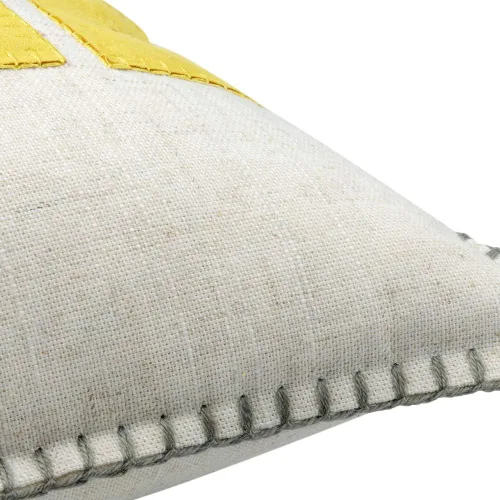 Miniatura 6 de JWH - Funda de cojín decorativa con diseño de girasol en 3D y detalles bordados para la sala, dormitorio, oficina o sofá, 14 x 20 pulgadas