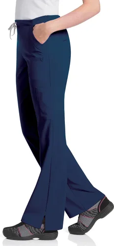Miniatura 2 de Urbane Women's Regular Performance Tailored Fit Stretch 6-Pkt Cargo Scrub Pants 9312