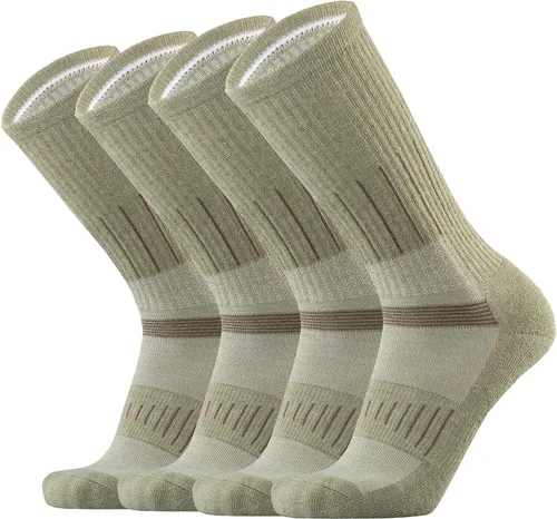 Calcetines acolchados de lana merina para hombre, para senderismo, senderismo, senderismo, suaves, acogedores, ajuste térmico, control de humedad