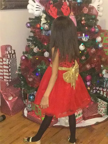 Miniatura 5 de Vestido Fkkfyy con flor, vestido para boda, para niña de 0-12 meses