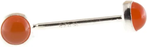 Miniatura 66 de Aretes pequeños de plata de ley para cartílago, tragus, hélix, múltiples piercings hipoalergénicos, piedra natal para mujer, juego de bisel