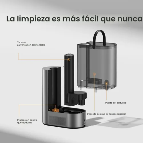 Miniatura 7 de Dreo - Humidificador de 6L para dormitorio, vapor cálido y frío inteligente para habitación grande, tiempo de funcionamiento silencioso de 60 horas