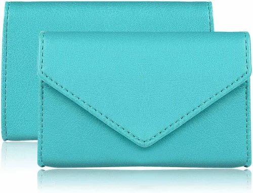 Miniatura 3 de XEYOU Funda para tarjetas de crédito para mujer, tarjetero con bolsillo frontal para mujer