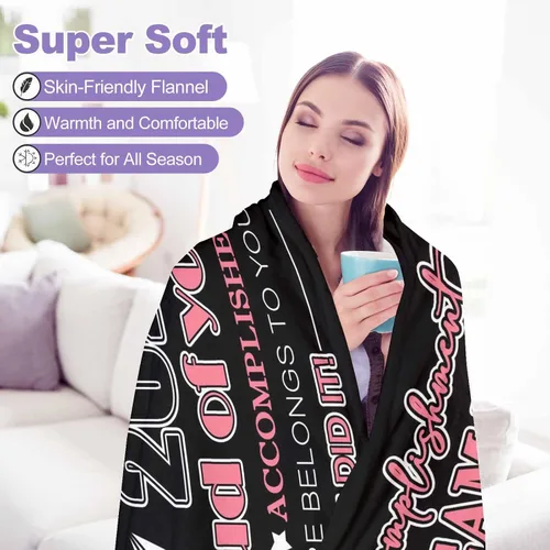 Miniatura 7 de D-Story Manta personalizada de regalo para el mejor hombre, manta personalizada con foto, haz una manta de disfraz personalizada, regalos
