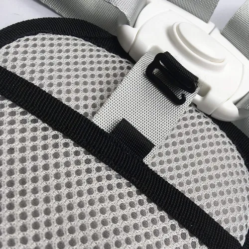 Miniatura 4 de ZARPMA Correas de seguridad para silla alta, arnés de seguridad de repuesto para niños de 5 puntos con almohadillas de protección de hombro, correas
