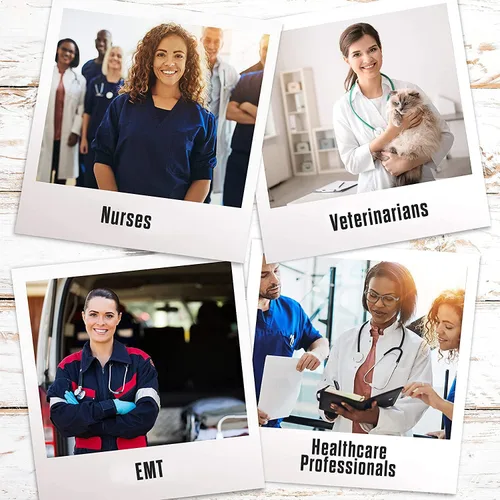 Miniatura 5 de Riñonera de enfermera médica, cinturón de herramientas de enfermería para mujeres, bolsas de enfermería para suministros de trabajo con organizador