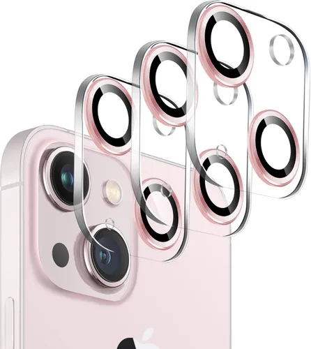 Miniatura 33 de Pack de 3 protectores de lente de cámara de vidrio templado Dengduoduo para iPhone 13 Pro de 6.1" y iPhone 13 Pro Max de 6.7", brillo de diamantes
