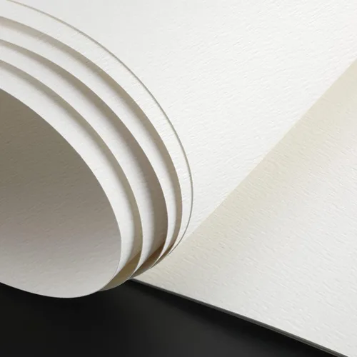 Kisston 10 hojas de papel de acuarela grande de 18 x 24 pulgadas, 140 libras/300 GSM, papel de dibujo de algodón de textura rugosa, papel de pintura