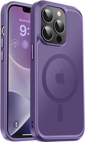 Miniatura 11 de Vooii Funda para iPhone SE 3ª/2ª/2020 con Magnético, Funda iPhone 8/7 [Compatible con Magsafe] [Diseño Integrado] Sensación de Agarre Cómoda Delgada