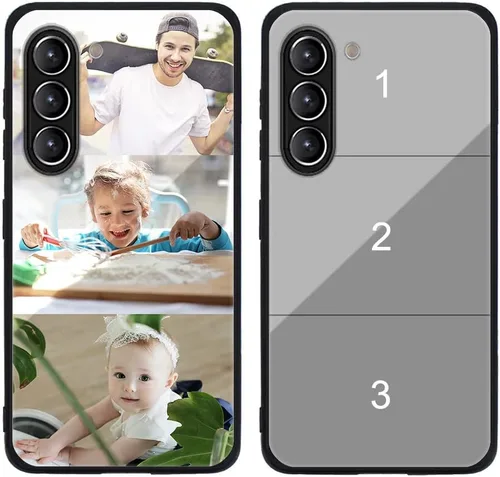 Miniatura 148 de Funda de teléfono personalizada para Samsung Galaxy S22+ / S22 Plus 5G, funda de TPU suave de vidrio templado antiarañazos personalizada con foto
