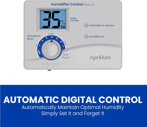 Miniatura 3 de AprilAire 800 Humidificador de vapor para toda la casa, humidificador de vapor automático, humidificador para toda la casa de gran capacidad
