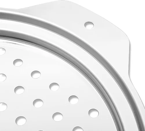 Miniatura 6 de Spaetzle Maker Tapa y raspador – 12.8 x 10.2 pulgadas, grado alimenticio, acero inoxidable, fideos alemanes de huevo, dumpling Swiss Knoepfle