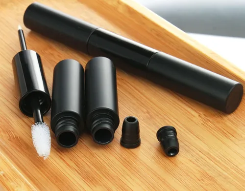 Miniatura 9 de COSIDEA 10 tubos vacíos de 5 mlx2 de doble extremo para rímel y delineador de ojos, tubo de rímel 2 en 1 de 0.3 fl oz y varita para botella